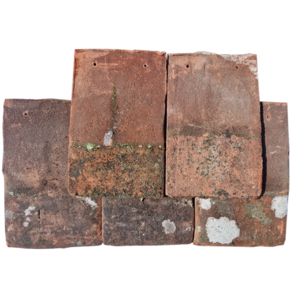 Tudor Handmade Clay Tiles – Reclaimed Roofing Tiles – 5400 available.